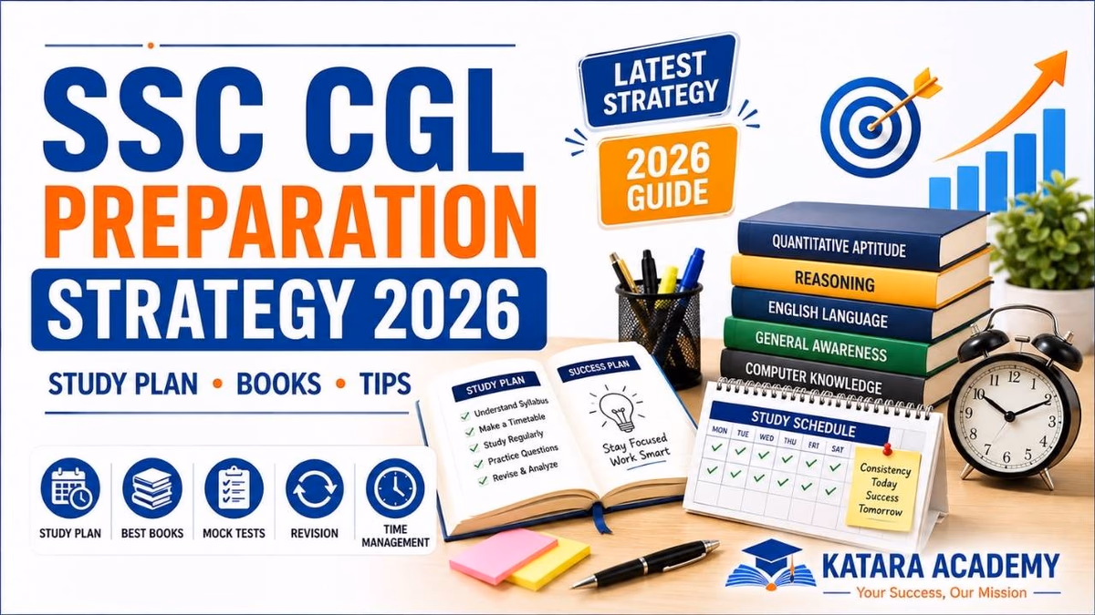SSC CGL Preparation Strategy 2026: Subject-wise Study Plan, Books & Tips